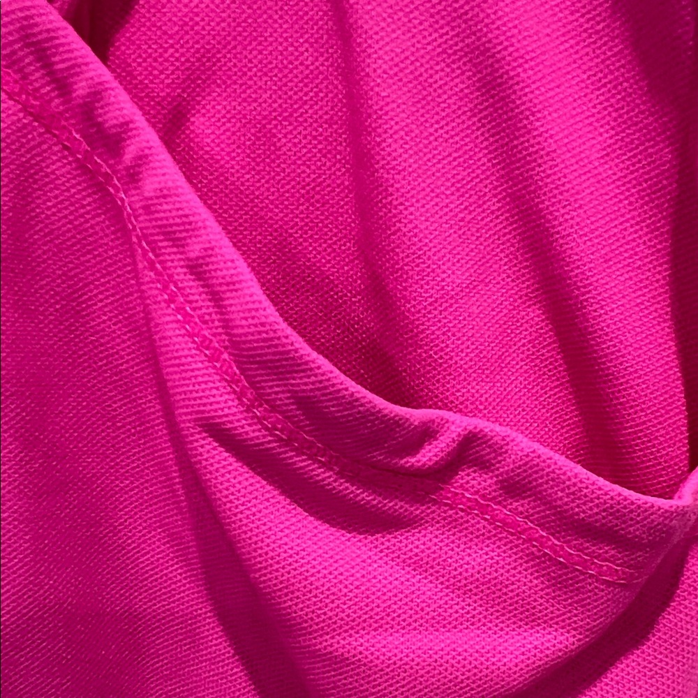 Lilly Pulitzer Bright Pink Athletic Skater Skort with Pockets - Picture 7 of 8